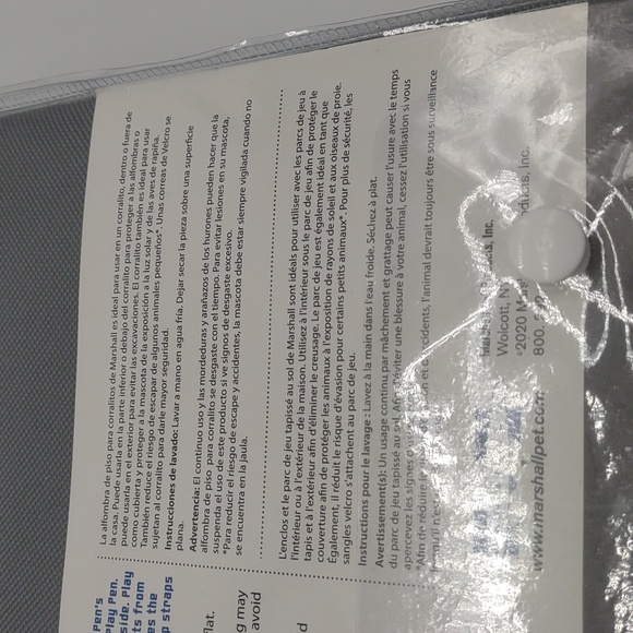 Marshall Ferret Play Pen Mat/Cover 8-Panel NIP Indoor/Outdoor Small dual purpose - Picture 7 of 7